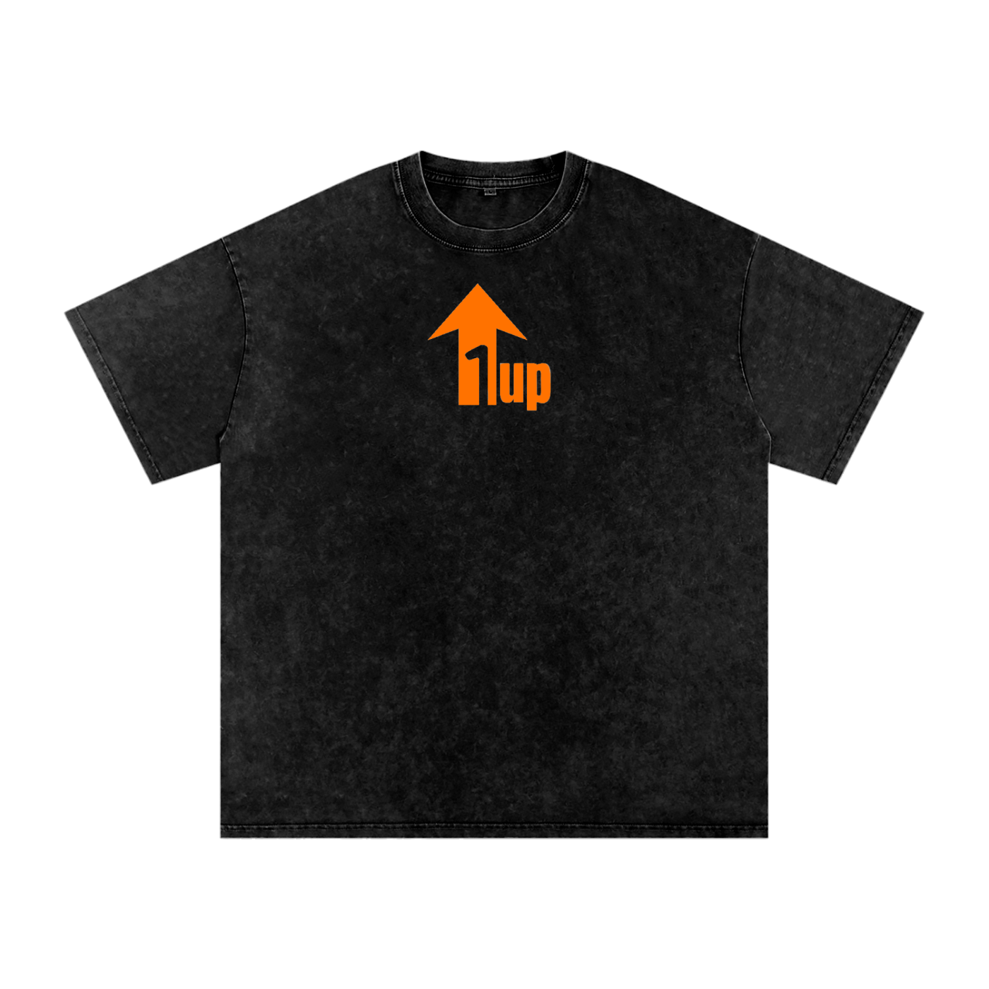 1UP ORANGE LOGO TSHIRT