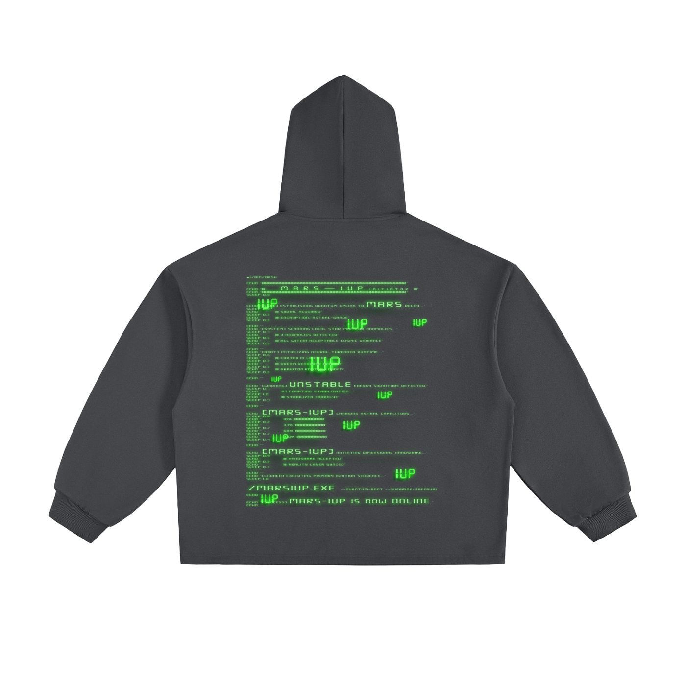 CODE MARS1UP GREEN Hoodie