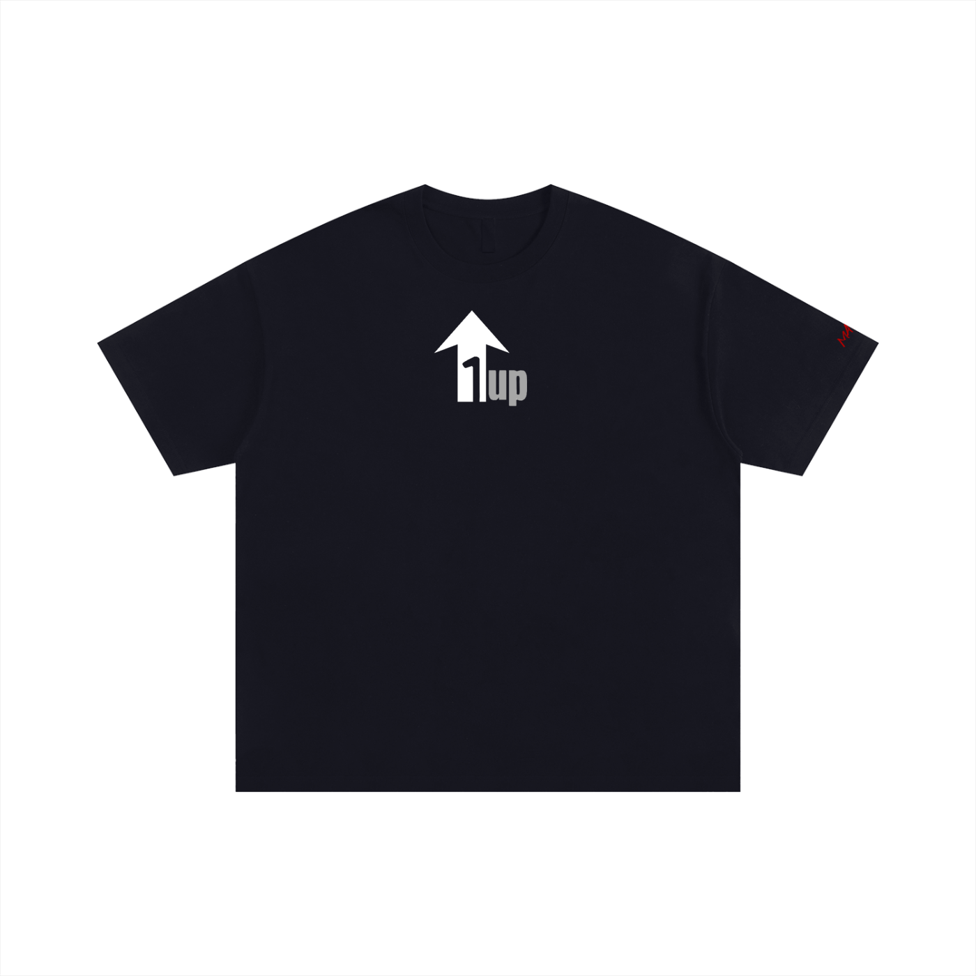 1UP WHITE LOGO SHIRT