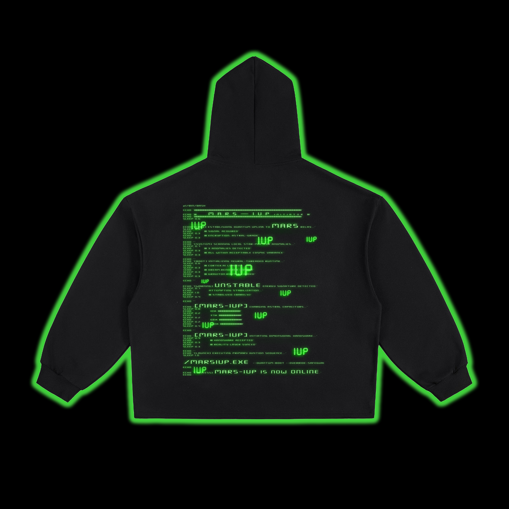 CODE MARS1UP GREEN Hoodie