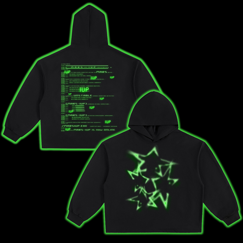 CODE MARS1UP GREEN Hoodie
