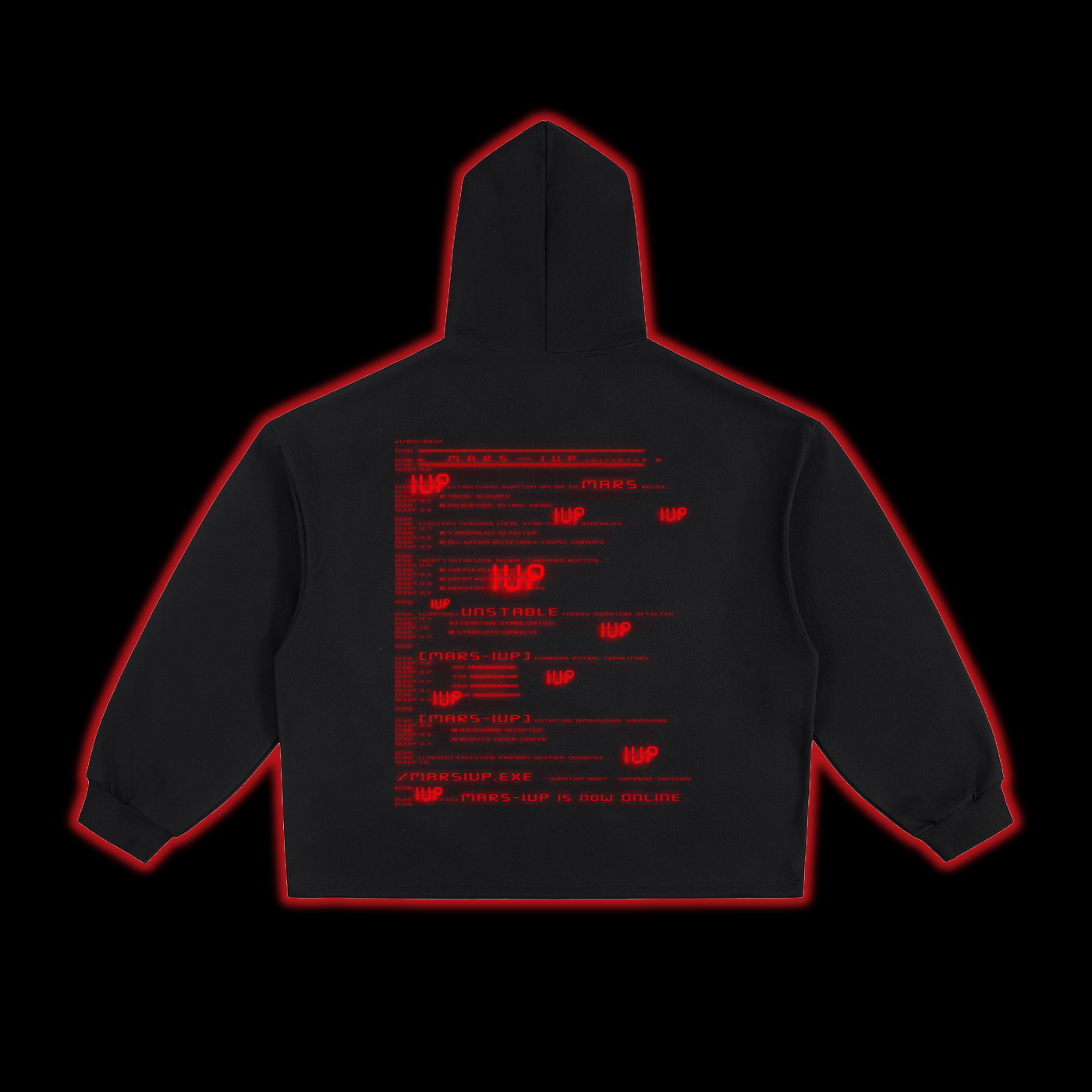CODE MARS1UP RED Hoodie